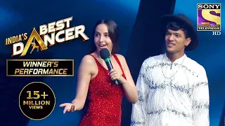 Download Nora ने दिया Tiger Pop का साथ! | India's Best Dancer | Winner's Performance MP3