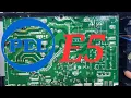 PEL DC inverter AC E5 error code Ultron PCB
