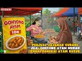 Lagu AZAB PENJUAL JAJANAN CURANGJUAL GOHYONG AYAM MURAHPAKAI BANGKAI AYAM BUSUK || ANIMASI AZAB