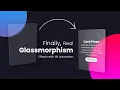 Real Glassmorphism Card Hover Effects Html CSS Glass morphism Effects