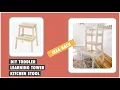 IKEA hack DIY toddler learning tower step stool If Only April
