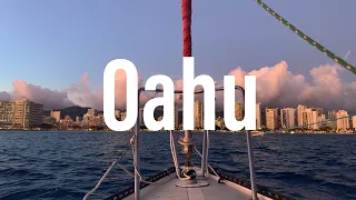 Molokai to Oahu and Self-steering gear