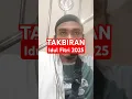 Lagu TAKBIRAN IDUL FITRI 2025, Suasananya Bikin Merinding! 🕌🎶