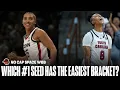 Which Seed Has The Easiest NCAA Tournament Bracket UConn South Carolina UCLA or Texas