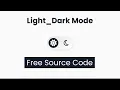 Professional Light Dark Mode Toggle with JavaScript