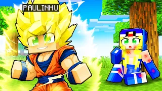 JOGANDO como SUPER SAIYAJIN PROTETOR no Minecraft