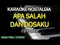 Download Lagu APA SALAH DAN DOSAKU Karaoke D'lloyd || Nada Pria