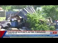 Franklin TX man lucky to be alive after tornado flips his home