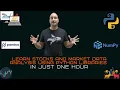 Learn Stocks Market Data Analysis And Visualization Python Pandas Numpy Seaborn in One Hour