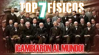 Top 7 MEJORES Físicos y Científicos de la Historia (LEGENDARIOS)