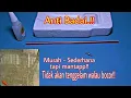 Cara sederhana membuat pelampung pancing anti badai dari sedotan dan styrofoam !!