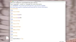 Learn Python Boolean Logic