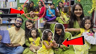 রাখিতে ভাই বোনেদের সাথে অনেক মজা করলাম🥳😍😇| রুহি গোপাল দাদাকে রাখি পরালো😊🤭🤣