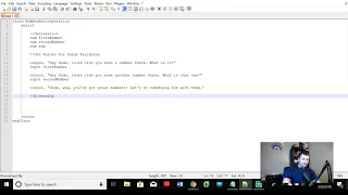 Pseudocode Example 1 Basic Addition Notepad