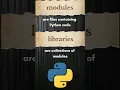 Master Modules Libraries in 20 Seconds