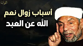 أسباب زوال نعم الله عن العبد الشيخ محمد متولي الشعراوي دندنها
