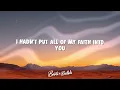 Myles Smith - My First Heartbreak