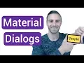Material Dialogs Simple Example