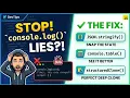 Stop Using console log Like This in Web Apps