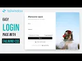Ultimate Responsive Login Page UI with Tailwind CSS Under 10 Minutes