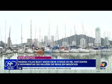 Marina Itajaí Boat Show 2024: 20 mil visitantes esperados e movimento de 150 milhões