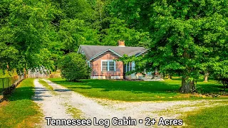 Tennessee Log Cabins For Sale 339k TN Real Estate For Sale Old House Life Channel