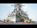 Download Lagu How the U.S. Moves Its Massive Battleships Into the Sea With Powerful Tugboats
