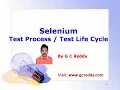 Selenium Test Process Selenium Life Cycle - New Version