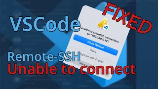 VS Code Remote-SSH Fix Could Not Establish Connection Error