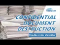 Confidential Document Shredding - Big Paper Shredder