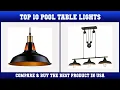 Top 10 Best Pool Table Lights to Buy on Amazon USA Price Review