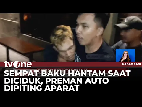 Berontak & Meronta, Juru Parkir Liar Melawan Saat Ditangkap