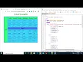 Making simple timetable with HTML Web designing - Beginner Part 1