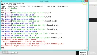 044 Learn python and ruby programming - format function
