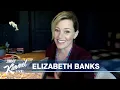 Elizabeth Banks Talks Panic Buying Takes Homeschool Quiz