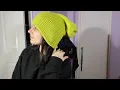 Basic Knitting Machine Slouchy Beanie Tutorial