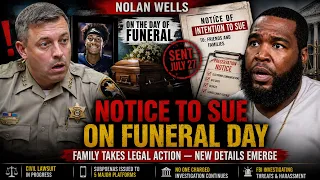 On the day of Nolan Wells funeral his parents sent a notice of intention to sue
