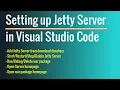 Setting up Jetty Server in Visual Studio Code War deployment