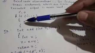 Code Optimization Part-1 Unit - 5 Compiler Design