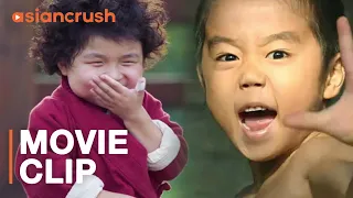 these adorable toddlers are actually kung fu masters clip from oolang courtyard kung fu school