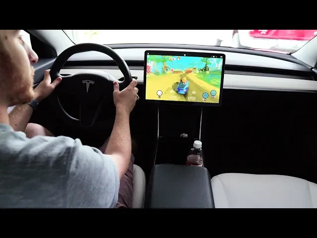 Mario Kart Clone for Tesla | Does it RUIN your tires ?