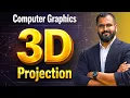 3D Projection Introduction Parallel and Perspective Projection Explained with Example Hindi