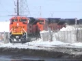 BNSF 9137 9362 9649 2-24-08 Green Bay WI
