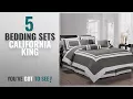 Top 10 Bedding Sets California King 2018 Chezmoi Collection 7 Pieces Caprice Square
