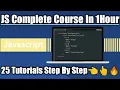 JavaScript Full Course In 1 Hour Learn JavaScript Step By Step In 1 Hour TECHISH