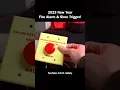2023 New Year Fire Alarm \u0026 Siren Trigger! | #shorts