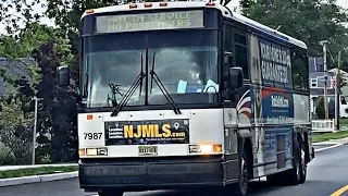New Jersey Transit 2002 MCI D4000s 7625 167T 7987