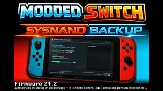 How to Backup Your SysNAND on a Modded Nintendo Switch Full NAND Backup Guide