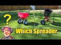 Tow Behind Lawn Spreader vs Push Spreader