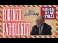 Forensic Pathologist Dr Sheridan Testifies as Expert in Karen Read Trial
